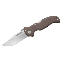 Cold Steel Folding Knife - Bush Ranger Clip Point S35VN Blade Brown Handle | CS31A ,
