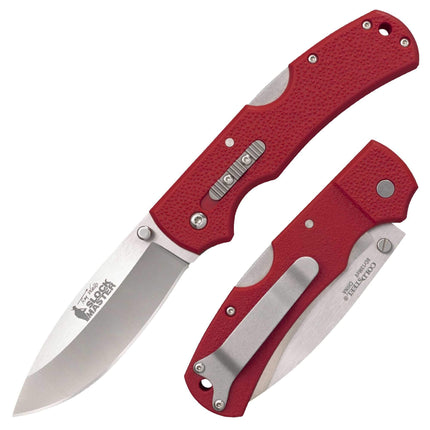 Cold Steel Folding Knife - Double Safe Hunter Slock Master Red GFN Handle | CS23JK ,