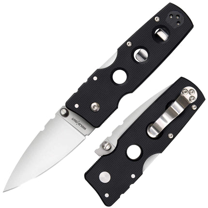 Cold Steel Folding Knife - Hold Out 3 inch Drop Point Blade G-10 Handle | CS11G3 ,