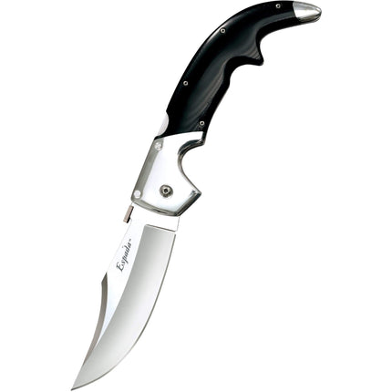Cold Steel Folding Knife - Large Espada Clip Point Blade with Tri-Ad Lock | CS62MB ,