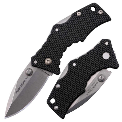 Cold Steel Folding Knife - Micro Recon 1 Spear Point Blade with Tri-Ad Lock | CS27DS ,