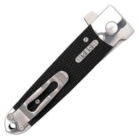 Cold Steel Folding Knife - Oyabun Tanto Steel Blade with Black G10 Handle | CS32AA ,