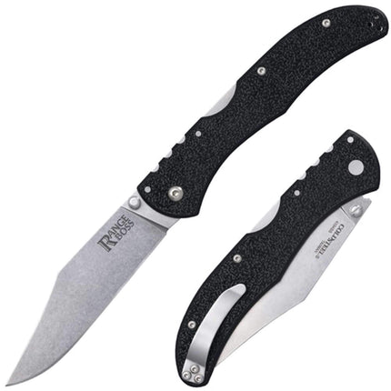 Cold Steel Folding Knife - Range Boss Clip Point Blade Dark Earth Handle | CS20KR9 ,