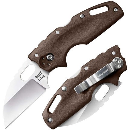 Cold Steel Folding Knife - Tuff Lite Steel Blade Flat Dark Earth Handle | CS20LTF ,