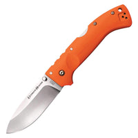 Cold Steel Folding Knife - Ultimate Hunter Drop Point Blade Orange Handle | CS30URY ,