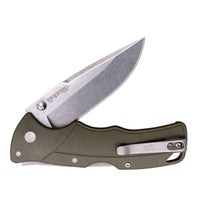 Cold Steel Folding Knife - Verdict Spear Point Blade Green GFN Handle | CSC3SPSSODG ,