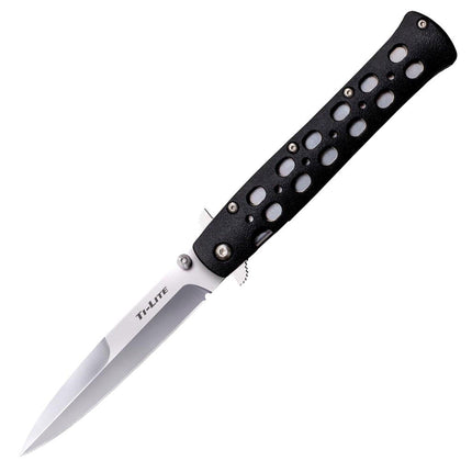 Cold Steel Knife - Ambidextrous Pocket AUS8A Stainless Steel Blade Ti-Lite | CS26SP ,