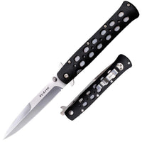 Cold Steel Knife - Ambidextrous Pocket AUS8A Stainless Steel Blade Ti-Lite | CS26SP ,