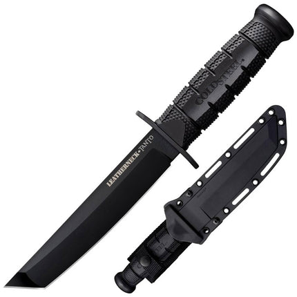 Cold Steel Knife - Leatherneck Black Powder coated D2 Steel Blade, 12 inch | CS39LSFCT ,
