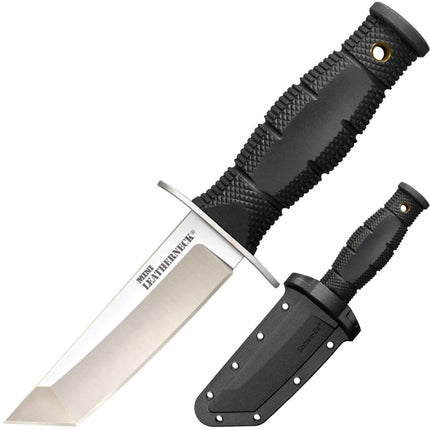 Cold Steel Knife - Mini Leatherneck Tanto Steel Blade Black Kray Ex Handle | CS39LSAA ,