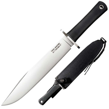 Cold Steel Knife - Non Slip Handle Broad Clip Point Steel Blade Trail Master | CS16JSM ,