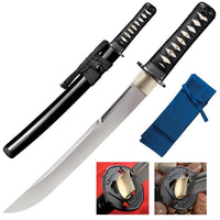 Cold Steel Sword - Ray Skin Handle Emperor Series O Tanto, 19-1/4 inch | CS88BT ,