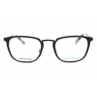 Cole Haan Men's Eyeglasses - Black Rectangular Metal Frame Clear Lens | CH4042 001 ,