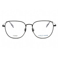 Cole Haan Men's Eyeglasses - Black Rectangular Metal Frame Clear Lens | CH4503 001 ,