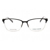 Cole Haan Men's Eyeglasses - Black Rectangular Shape Frame Clear Lens | CH5032 001 ,