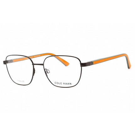 Cole Haan Men's Eyeglasses - Gunmetal Rectangular Shape Frame Clear Lens | CH4041 033 ,