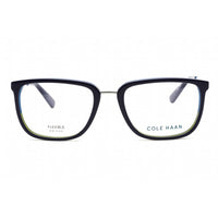 Cole Haan Men's Eyeglasses - Navy Rectangular Full Rim Frame Clear Lens | CH4047 414 ,