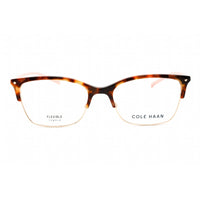 Cole Haan Men's Eyeglasses - Soft Tortoise Rectangular Frame Clear Lens | CH5029 239 ,