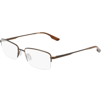 Columbia Men's Eyeglasses - Sain Brown Metal Rectangular Frame | COLUMBIA C3029 216 ,