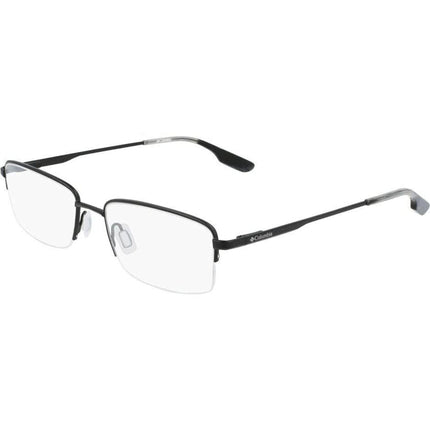 Columbia Unisex Eyeglasses - Satin Black Metal Rectangular Frame | COLUMBIA C3029 002 ,