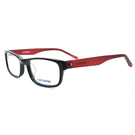 Converse Men's Eyeglasses - Black Plastic Frame Demo Lens | Q009-UF-BLA-51-17-140 ,