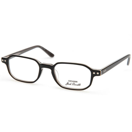 Converse Men's Eyeglasses - Black Plastic Rectangular Frame | CONVERSE P001 BLACK ,