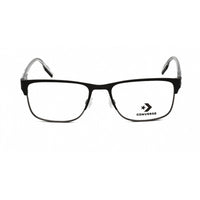 Converse Men's Eyeglasses - Clear Demo Lens Matte Black/Silver Frame | CV3000 001 ,