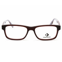 Converse Men's Eyeglasses - Crystal Team Red Plastic Rectangular Frame | CV5001 610 ,