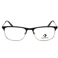 Converse Men's Eyeglasses - Full Rim Matte Black Metal Rectangular Frame | CV1000 001 ,