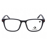 Converse Men's Eyeglasses - Full Rim Matte Obsidian Plastic Rectangular | CV5008 411 ,