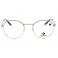 Converse Men's Eyeglasses - Full Rim Satin Silver Metal Round Shape Frame | CV1010 045 ,