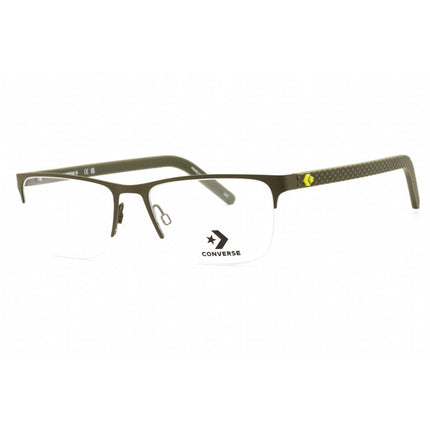 Converse Men's Eyeglasses - Half Rim Matte Converse Utility Metal Frame | CV3016 313 ,