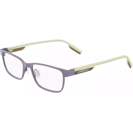 Converse Men's Eyeglasses - Matt Lt Carbon Rectangular Frame | CONVERSE CV3004Y 20 ,