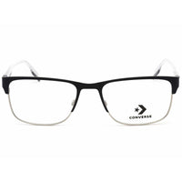 Converse Men's Eyeglasses - Matte Obsidian Metal Frame Clear Demo Lens | CV3000 411 ,