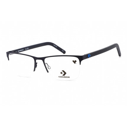 Converse Men's Eyeglasses - Matte Obsidian Metal Rectangular Shape Frame | CV3016 411 ,