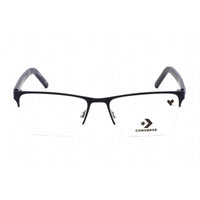 Converse Men's Eyeglasses - Matte Obsidian Metal Rectangular Shape Frame | CV3016 411 ,