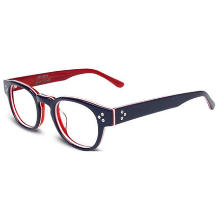 Converse Men's Eyeglasses - Navy Stripe Plastic Frame | P002-UF-NAV-46-22-150 ,