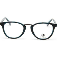 Converse Unisex Eyeglasses - Blue Camo Plastic Round Frame | CONVERSE Q314 BLUE CAMO ,
