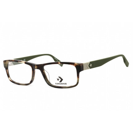 Converse Unisex Eyeglasses - Full Rim Rectangular Cargo Tortoise Frame | CV5035 360 ,