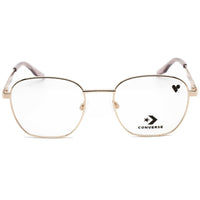 Converse Unisex Eyeglasses - Shiny Rose Gold Metal Round Frame Demo Lens | CV1009 780 ,