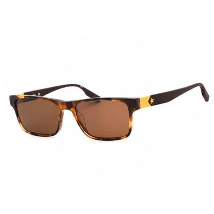 Converse Unisex Sunglasses - Amber Tortoise Square Shape Frame | CV520S RISE UP 242 ,