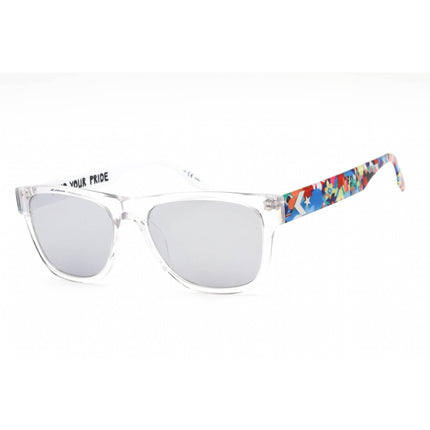 Converse Unisex Sunglasses - Crystal Clear Plastic Square | CV515S STAND PROUD 970 ,