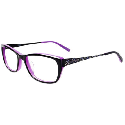 Converse Women's Eyeglasses - Black Plastic Rectangular Frame | CONVERSE Q020 BLACK ,