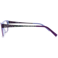 Converse Women's Eyeglasses - Black Plastic Rectangular Frame | CONVERSE Q020 BLACK ,