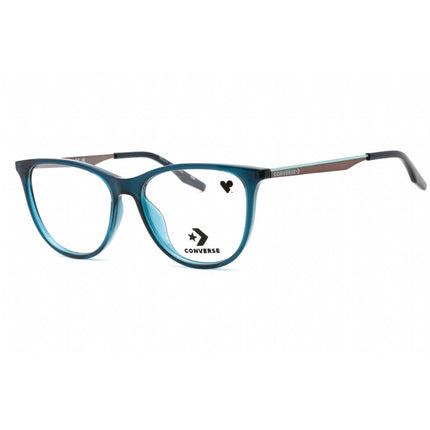 Converse Women's Eyeglasses - Crystal Midnight Turquoise Plastic Frame | CV8007 440 ,
