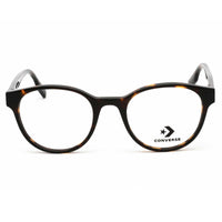 Converse Women's Eyeglasses - Dark Tortoise Round Frame Clear Demo Lens | CV5002 239 ,
