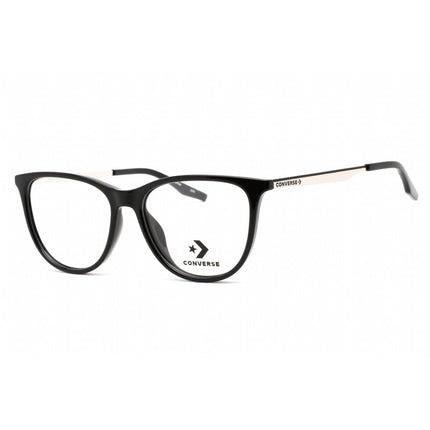 Converse Women's Eyeglasses - Full Rim Black Plastic Rectangular Frame | CV8007 001 ,