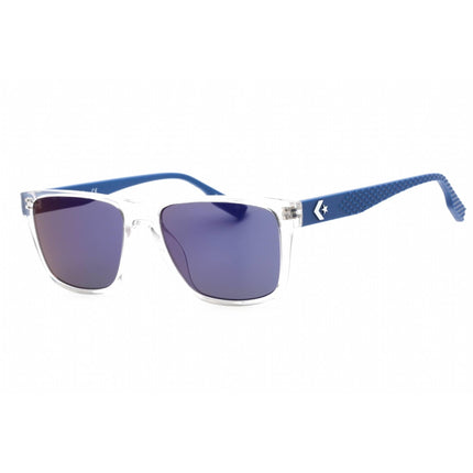 Converse Women's Sunglasses - Crystal Clear Plastic Rectangular | CV516S FORCE 970 ,