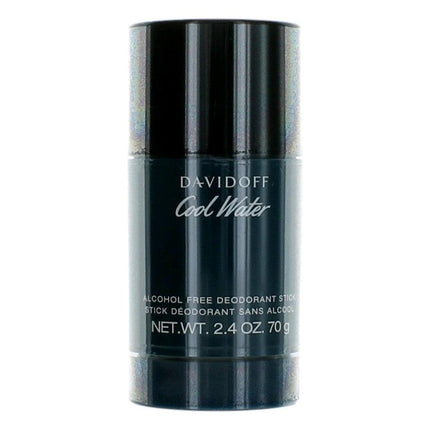 Cool Water by Davidoff, 2.4 oz Alcohol Free Deodorant Stick for Men ,