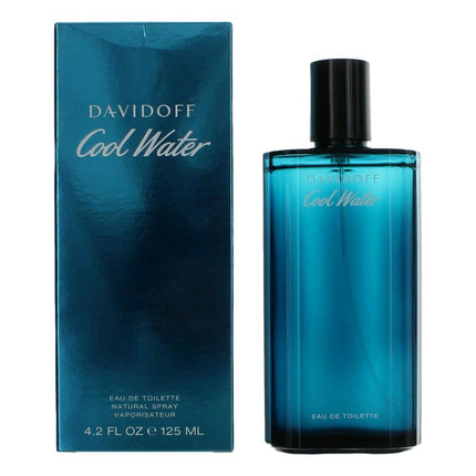 Cool Water by Davidoff, 4.2 oz Eau De Toilette Spray for Men ,